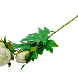 Peonia gałązka 60 cm biała 47232