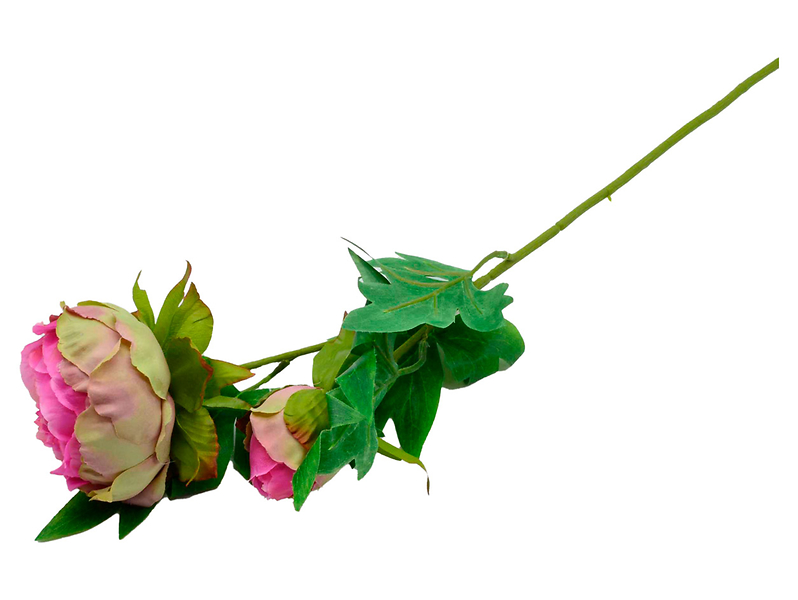 Peonia gałązka 60 cm różowa 47234