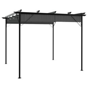 Pergola Antracyt Stal vidaXL 260251 Pergola Antracyt Stal vidaXL 260251