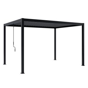 Pergola NORDVIC Skyline 3×4 m Antracyt, 100% Aluminiowa 744142