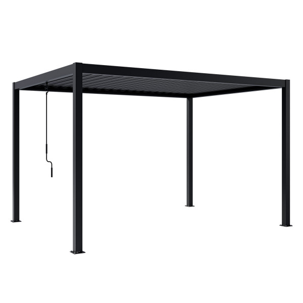 Pergola NORDVIC Skyline 3x4 m Antracyt, 100% Aluminiowa 744142