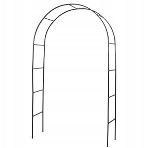 Pergola ogrodowa metalowa Vilde łuk na róże kwiaty bluszcz pnącza rośliny 1070449 Pergola ogrodowa metalowa Vilde łuk na róże kwiaty bluszcz pnącza rośliny 1070449