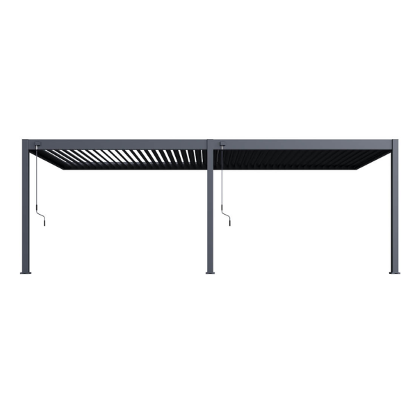 Pergola Ogrodowa Przyścienna DELUXE Wall 3,6x7,2 Zadaszenie Tarasu 877114