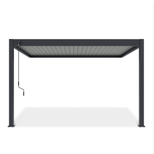 Pergola Ogrodowa Przyścienna Elegance Wall 3×4 Antracyt + Szary Gutroof 878663 Pergola Ogrodowa Przyścienna Elegance Wall 3×4 Antracyt + Szary Gutroof 878663