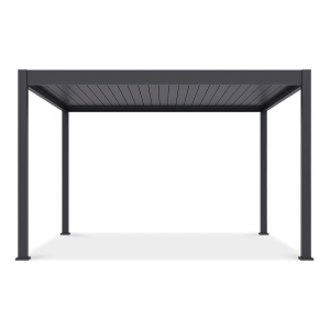 Pergola Ogrodowa Tarasowa DELUXE AUTOMATIC 3,6×4 z oświetleniem LED 873115
