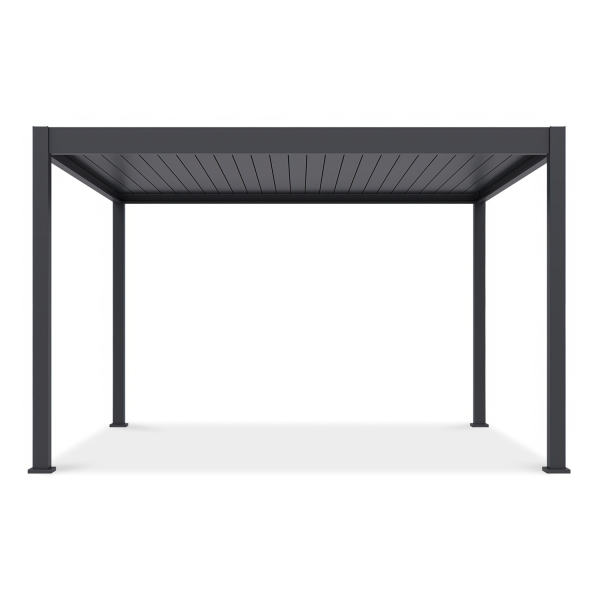 Pergola Ogrodowa Tarasowa DELUXE AUTOMATIC 3,6x4 z oświetleniem LED 873115