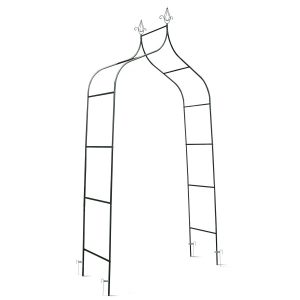 Pergola ogrodowa zielona na kwiaty róże 265x140cm + kotwy Plonos 510742 Pergola ogrodowa zielona na kwiaty róże 265x140cm + kotwy Plonos 510742
