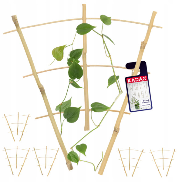 Pergola Podpora Drabinka Bambusowa 26cm 5 szt 116365