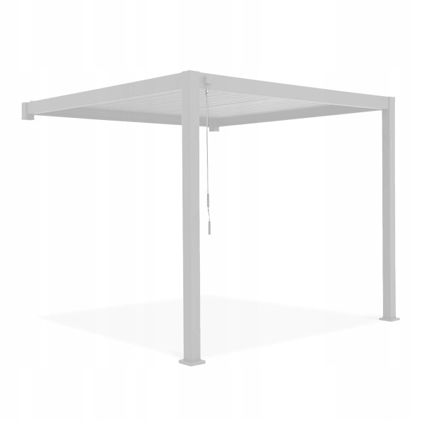 Pergola Przyścienna Gutroof 3x4 Aluminiowa Premium Pawilon Taras 878665