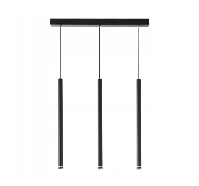 Piero lampa wisząca 3xG9 czarna matowa 100 cm 1066354