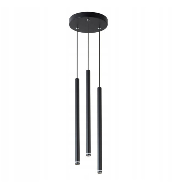 Piero lampa wisząca 3xG9 czarna matowa 50 cm 1066353