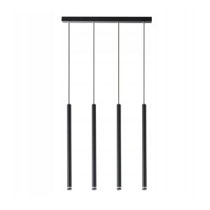 Piero lampa wisząca 4xG9 czarna matowa 50 cm 1066357 Piero lampa wisząca 4xG9 czarna matowa 50 cm 1066357