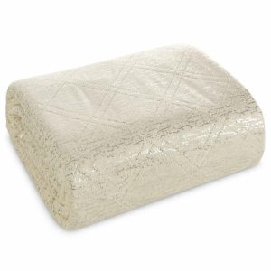 Pikowana Narzuta 200×220 Kremowa Glamour-Modern 722619 Pikowana Narzuta 200×220 Kremowa Glamour-Modern 722619