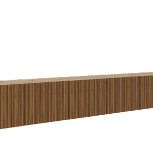 Szafka RTV RIO 300 cm zamknięta pod telewizor, ryflowana-artisan+katania 754607 Szafka RTV RIO 300 cm zamknięta pod telewizor, ryflowana-artisan+katania 754607
