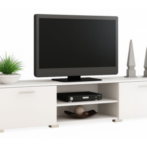 Szafka RTV RONI 150 cm – Biały 909715