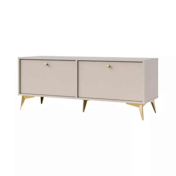 Szafka RTV stojąca do salonu Sakai 1 2K T302 Beżowy 716252