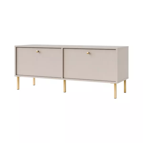 Szafka RTV stojąca do salonu Sakai 2 2K T302 Beżowy 716263