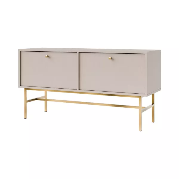 Szafka RTV stojąca do salonu Sakai 3 2K T302 Beżowy 716254