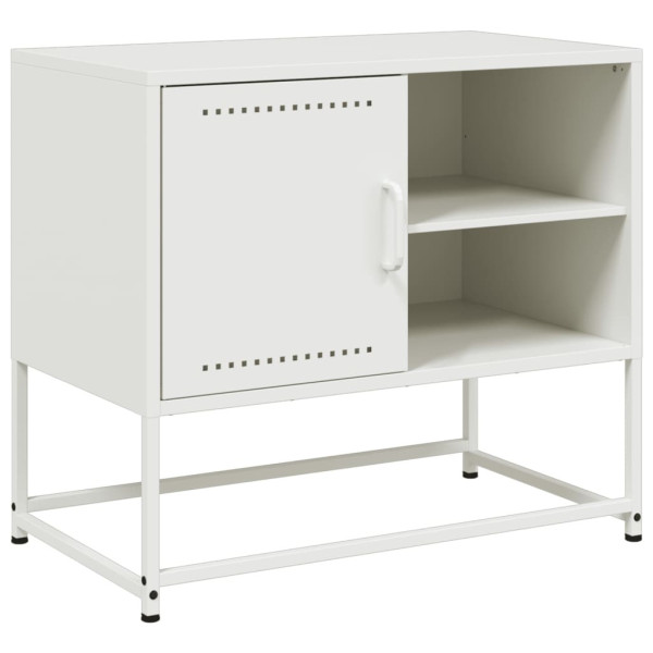 Szafka RTV Stolik Półka Pod Telewizor Stalowa 100.5x39x60.5 cm 763514