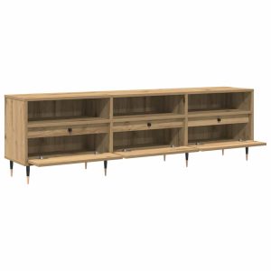 Szafka RTV Stolik Półka Szafka Pod Telewizor Do Salonu 150 x 30 x 44.5 cm 866533 Szafka RTV Stolik Półka Szafka Pod Telewizor Do Salonu 150 x 30 x 44.5 cm 866533