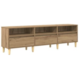 Szafka RTV Stolik Półka Szafka Pod Telewizor Do Salonu 150 x 30 x 45 cm 866619 Szafka RTV Stolik Półka Szafka Pod Telewizor Do Salonu 150 x 30 x 45 cm 866619