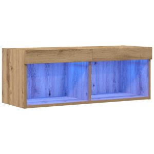 Szafka RTV Stolik Półka Szafka Pod Telewizor Do Salonu 80 x 30 x 30 cm 865121 Szafka RTV Stolik Półka Szafka Pod Telewizor Do Salonu 80 x 30 x 30 cm 865121