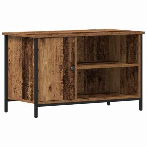 Szafka RTV Stolik Półka Szafka Pod Telewizor Do Salonu 80 x 40 x 50 cm 867443 Szafka RTV Stolik Półka Szafka Pod Telewizor Do Salonu 80 x 40 x 50 cm 867443