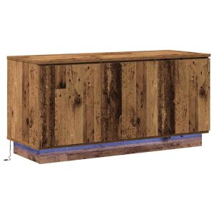 Szafka RTV Stolik Półka Szafka Pod Telewizor Do Salonu LED 100 x 38 x 49 cm 866860 Szafka RTV Stolik Półka Szafka Pod Telewizor Do Salonu LED 100 x 38 x 49 cm 866860