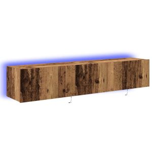 Szafka RTV Stolik Półka Szafka Pod Telewizor Do Salonu LED 80 x 35 x 31 cm 866669 Szafka RTV Stolik Półka Szafka Pod Telewizor Do Salonu LED 80 x 35 x 31 cm 866669