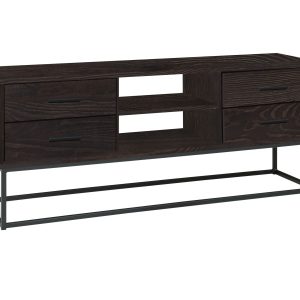 Szafka RTV Sydney II drewniana loft, kolor orzech 670009 Szafka RTV Sydney II drewniana loft, kolor orzech 670009