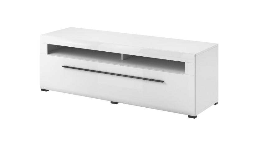 Szafka RTV TULSA 2S 160 biała połysk 185857