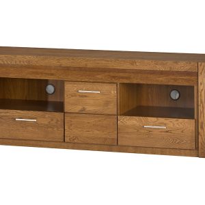 Szafka RTV Velvet25 161 cm z drzwiami i 2 szufladami dąb rustical 139970 Szafka RTV Velvet25 161 cm z drzwiami i 2 szufladami dąb rustical 139970