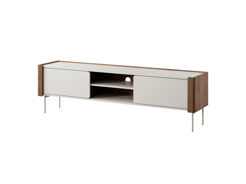 Szafka RTV VEZERE 180 cm orzech warmia/kaszmir 667312
