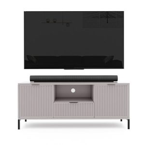 Szafka RTV Wave 135 cm z szufladami kaszmirowy 712383 Szafka RTV Wave 135 cm z szufladami kaszmirowy 712383