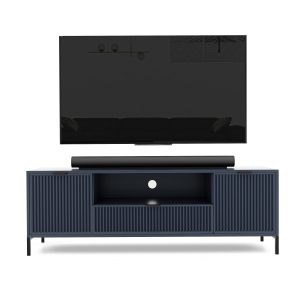 Szafka RTV WAVE 165 cm z szufladami indigo 712384 Szafka RTV WAVE 165 cm z szufladami indigo 712384