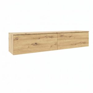 Szafka RTV wisząca 150 cm dąb artisan 1014359