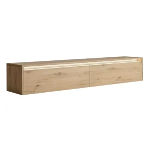 Szafka RTV wisząca Lumi-1 dąb Artisan 1079011