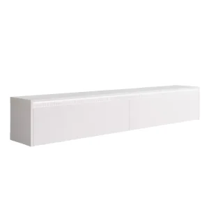 Szafka RTV wisząca Lumi-2 biała mat 1079010