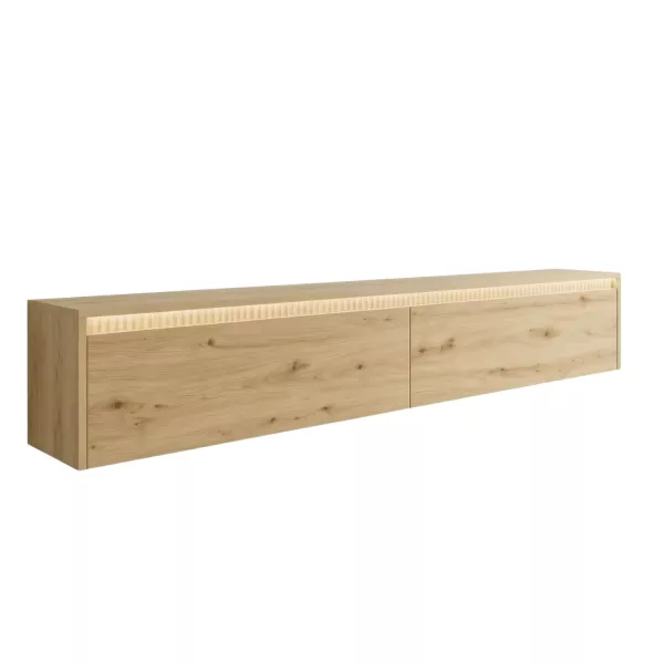 Szafka RTV wisząca Lumi-2 dąb Artisan 1079007