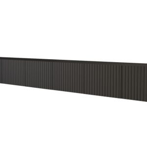 Szafka RTV z frezowanymi frontami wisząca KITO-W – 3x100x40x40 cm – Czarny 654101 Szafka RTV z frezowanymi frontami wisząca KITO-W – 3x100x40x40 cm – Czarny 654101