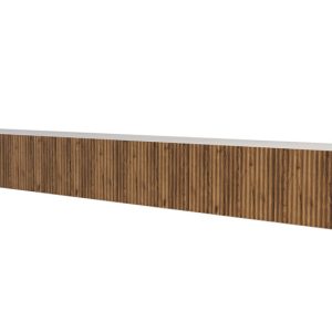 Szafka RTV z frezowanymi frontami wisząca NOA-2-W – 3x100x40x40cm – Brązowy 654093 Szafka RTV z frezowanymi frontami wisząca NOA-2-W – 3x100x40x40cm – Brązowy 654093
