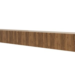 Szafka RTV z frezowanymi frontami wisząca NOA-2-W – 3x100x40x40cm – Brązowy 654072 Szafka RTV z frezowanymi frontami wisząca NOA-2-W – 3x100x40x40cm – Brązowy 654072