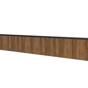 Szafka RTV z frezowanymi frontami wisząca NOA-2-W – 3x100x40x40cm – Brązowy 654137 Szafka RTV z frezowanymi frontami wisząca NOA-2-W – 3x100x40x40cm – Brązowy 654137
