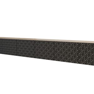 Szafka RTV z frezowanymi frontami wisząca VIRA-W – 3x100x40x40 cm – Czarny 654091 Szafka RTV z frezowanymi frontami wisząca VIRA-W – 3x100x40x40 cm – Czarny 654091