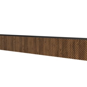 Szafka RTV z frezowanymi frontami wisząca ZENO-W – 3x100x40x40 cm – Brązowy 643085 Szafka RTV z frezowanymi frontami wisząca ZENO-W – 3x100x40x40 cm – Brązowy 643085