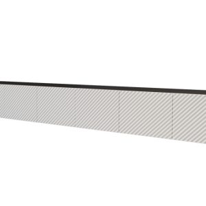 Szafka RTV z frezowanymi frontami wisząca ZENO-W – 3x100x40x40 cm – Brązowy 654076 Szafka RTV z frezowanymi frontami wisząca ZENO-W – 3x100x40x40 cm – Brązowy 654076