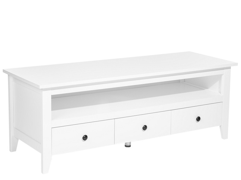Szafka RTV z szufladami 50x137cm biała 70972