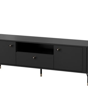 Szafka RTV ZAMA 5 w kolorze czarny mat 520303