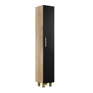 Szafka Stojąca Łazienkowa 180Cm Słupek Valia Złoty Craft 50 487930 Szafka Stojąca Łazienkowa 180Cm Słupek Valia Złoty Craft 50 487930