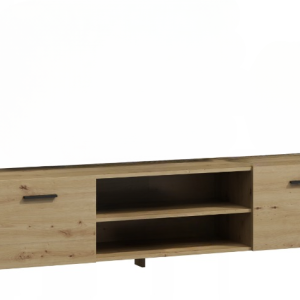 Szafka stojąca RTV ALBA 185 komoda artisan czarny 517440 Szafka stojąca RTV ALBA 185 komoda artisan czarny 517440